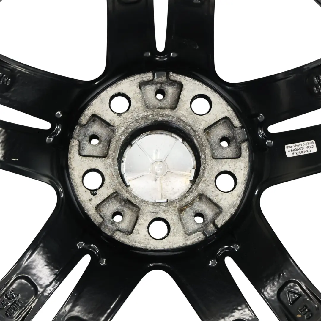 BMW F20 F21 Arriere Noir Alliage 18" ET:52 8J M Rayons en etoile 386 - SKU 7845853-6 - Numéro de pièce 7845853
