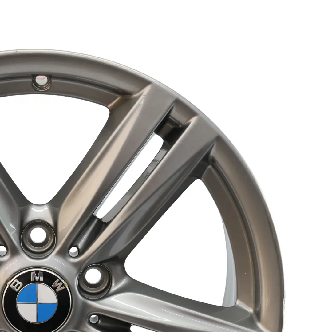 BMW F20 Jante arrière alliage Ferricgrey 18" 8J ET:52 M Star Spoke 386 - SKU 7845853-8 - Numéro de pièce 7845853