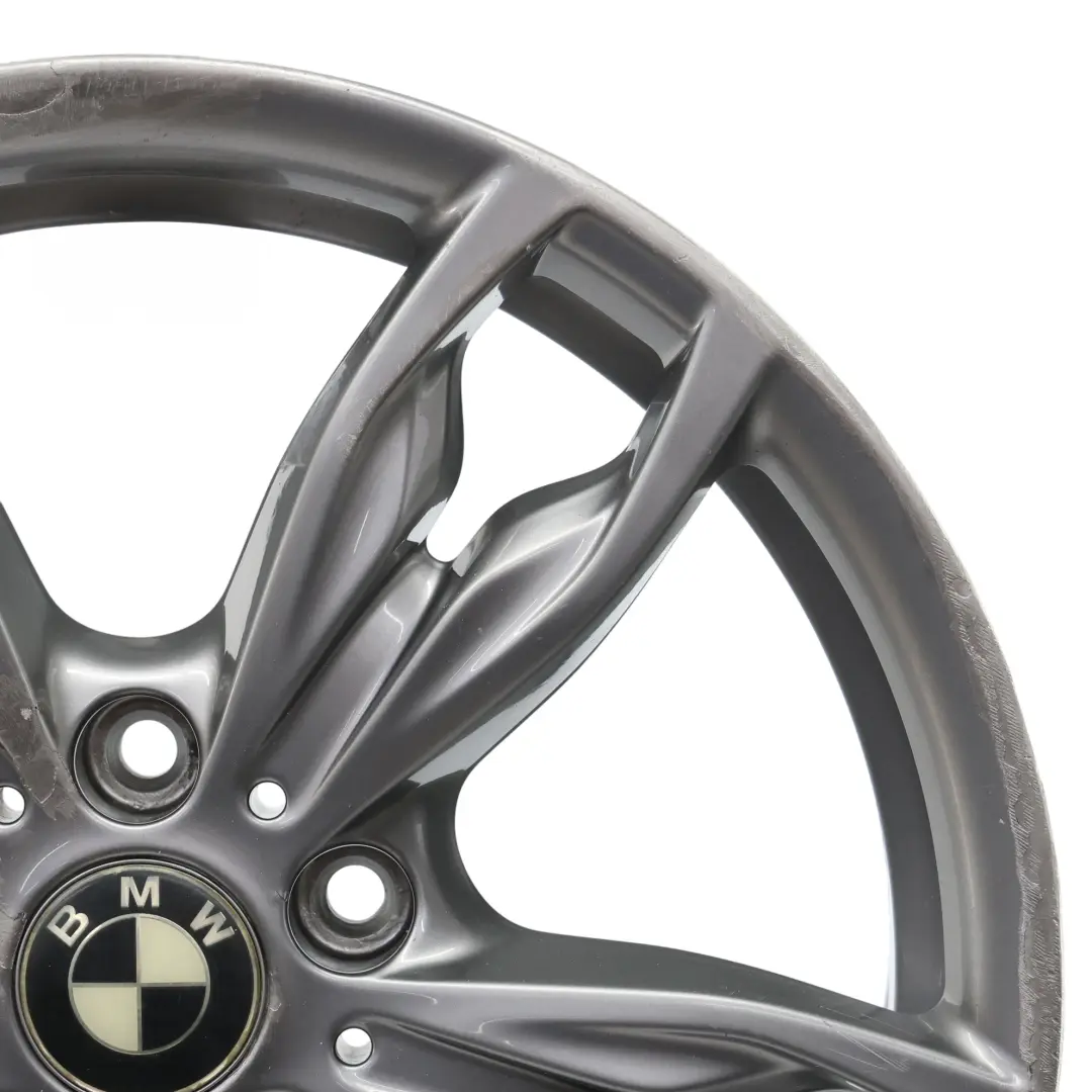 Leicht Metall Felge 18" M Doppelspeiche 436 ET:52 8J für BMW F20 F21 F22 F23 mit Teilenummer 7845871 BMW F20 F21 F22 F23 Leicht Metall Felge 18" M Doppelspeiche 436 ET:52 8J - SKU 7845871-1 - Teilenummer 7845871