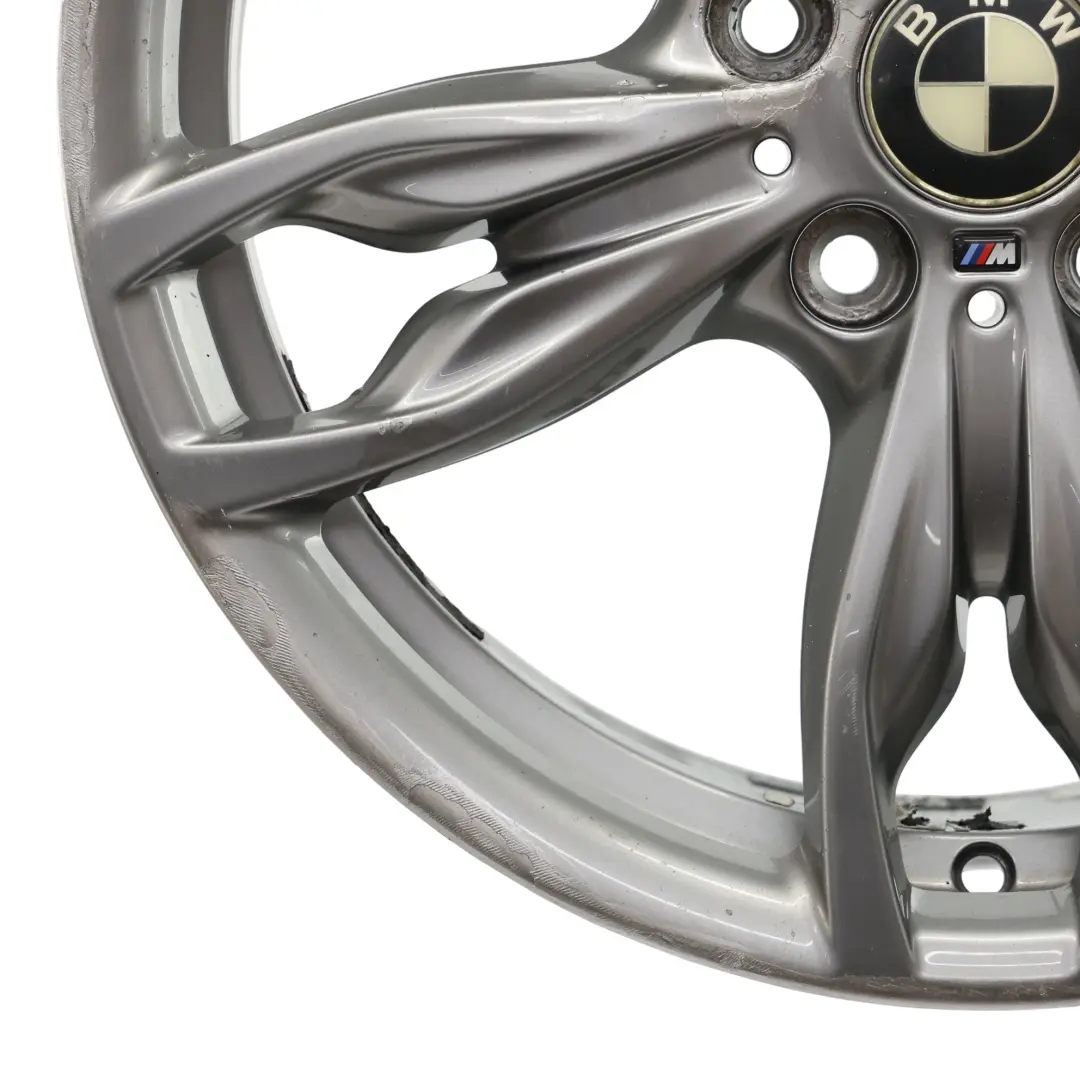 BMW F20 F21 F22 F23 Wheel Alloy Rim 18" M Double Spoke 436 ET:52 8J Grey - SKU 7845871-1 - Part number 7845871