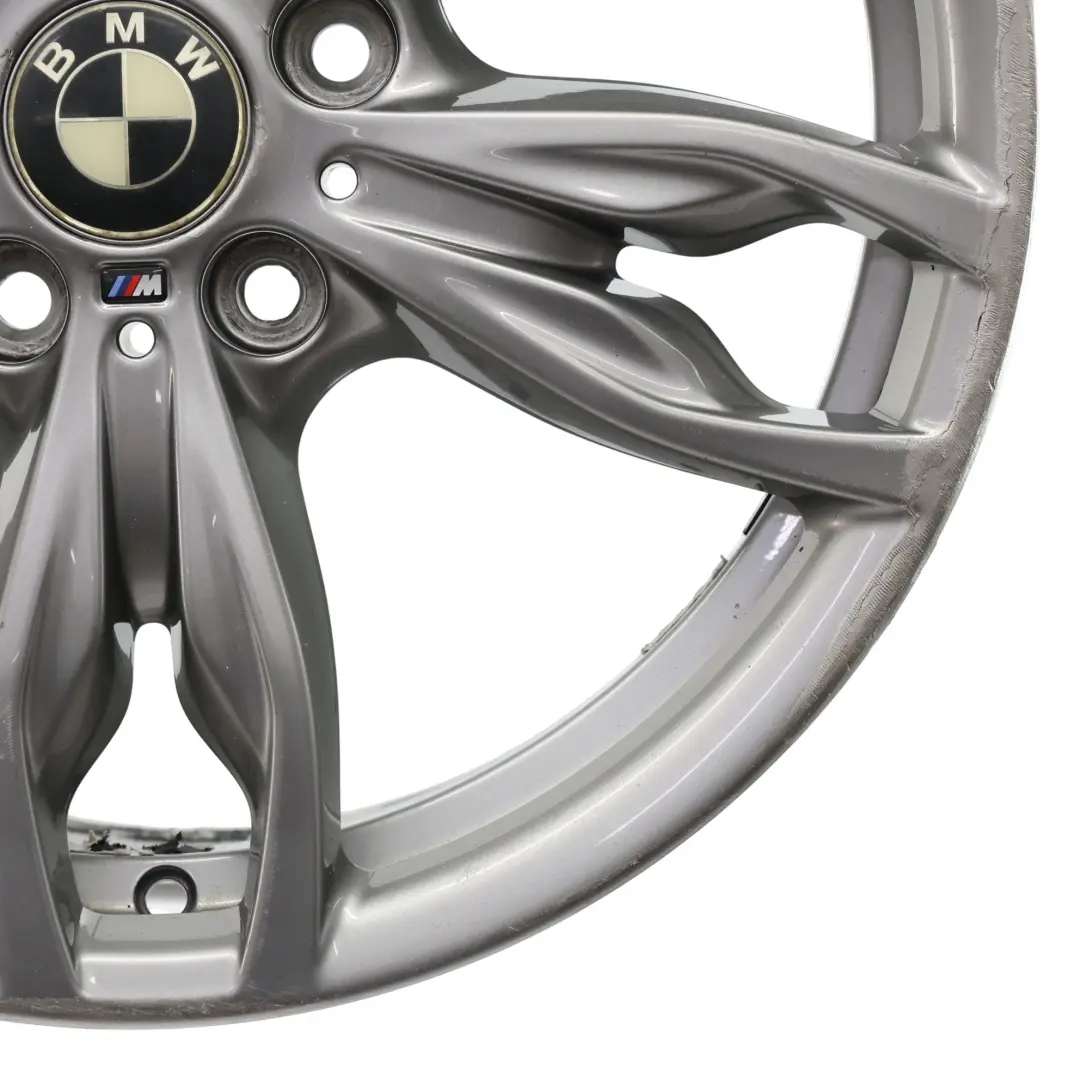 BMW F20 F21 F22 F23 Wheel Alloy Rim 18" M Double Spoke 436 ET:52 8J Grey - SKU 7845871-1 - Part number 7845871