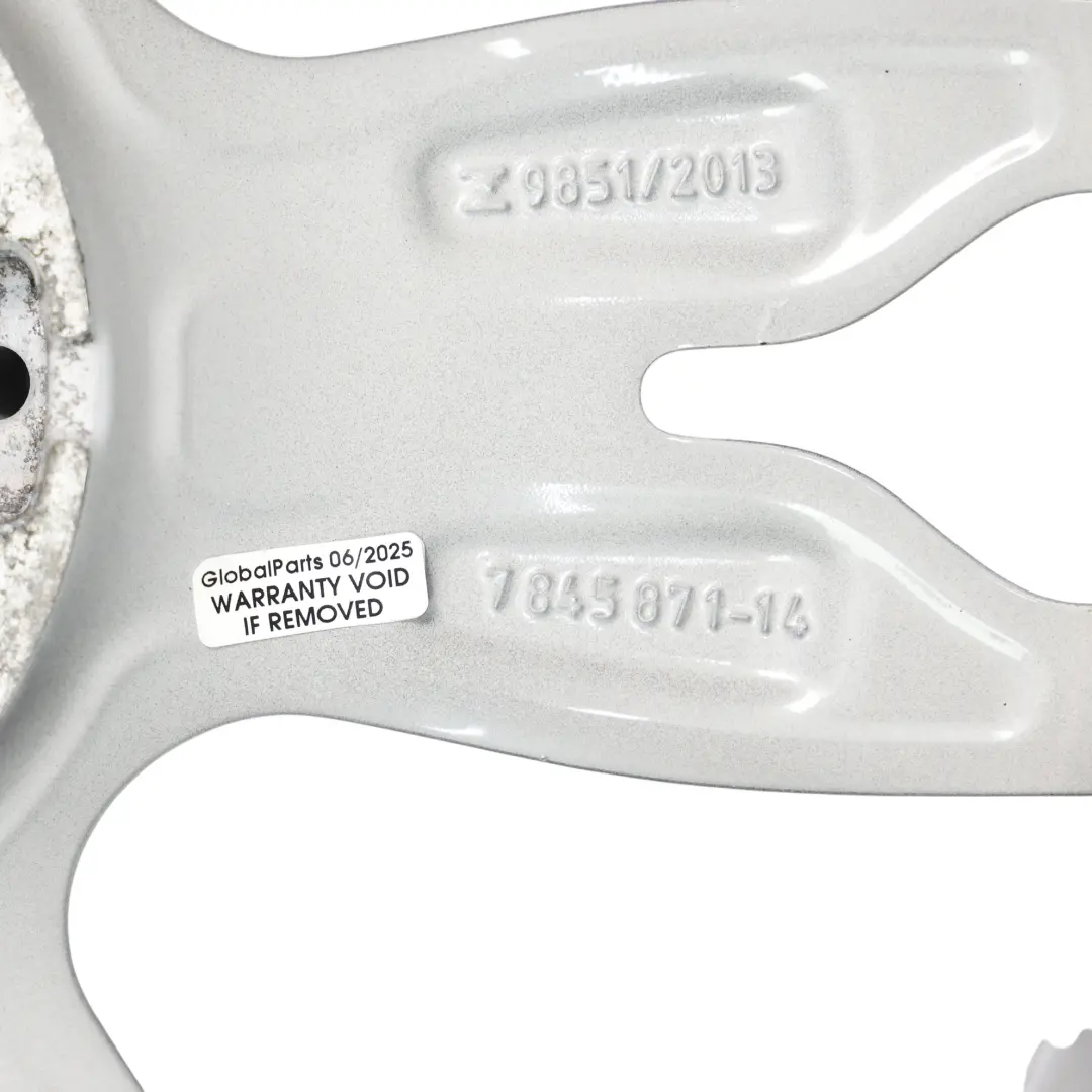 Wheel Rim BMW F20 F21 F22 F23 Alloy 18" M Double Spoke 436 Ferric Grey ET:52 8J - SKU 7845871-3 - Part number 7845871