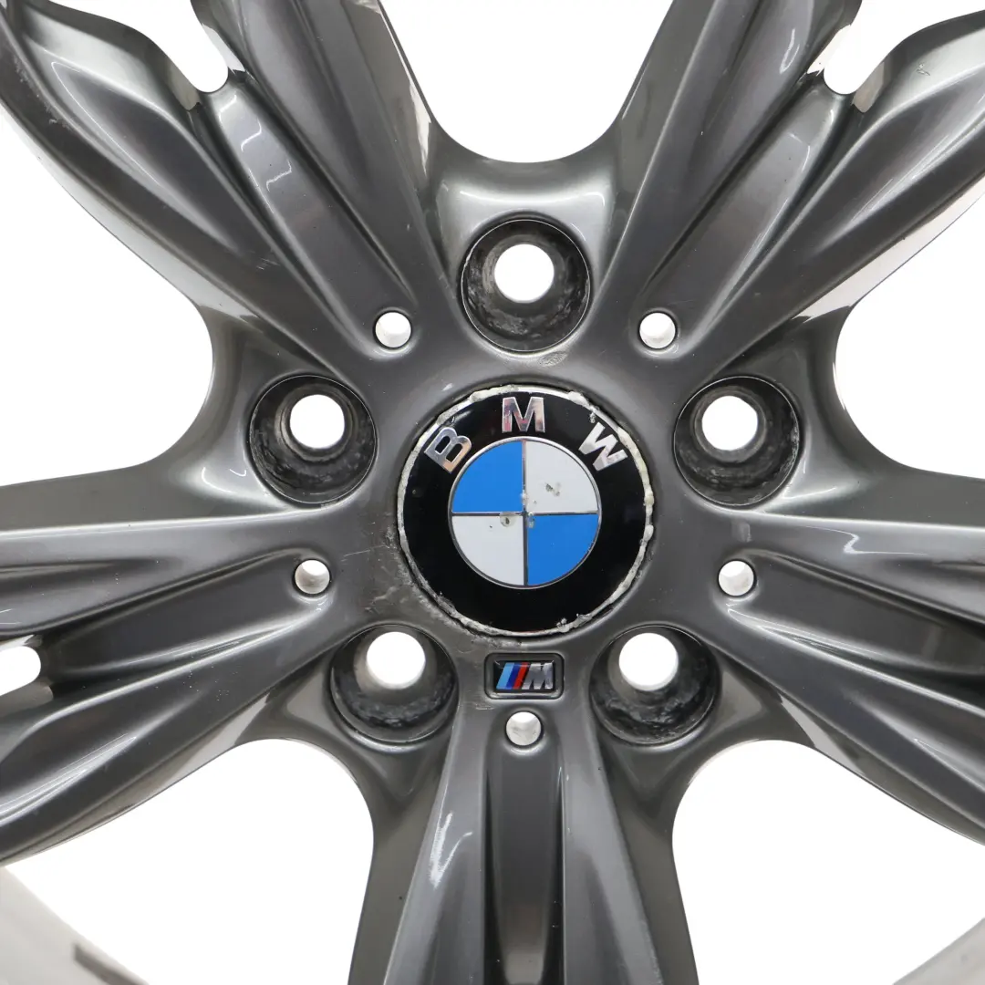 Wheel Rim BMW F20 F21 F22 F23 Alloy 18" M Double Spoke 436 Ferric Grey ET:52 8J - SKU 7845871-3 - Part number 7845871