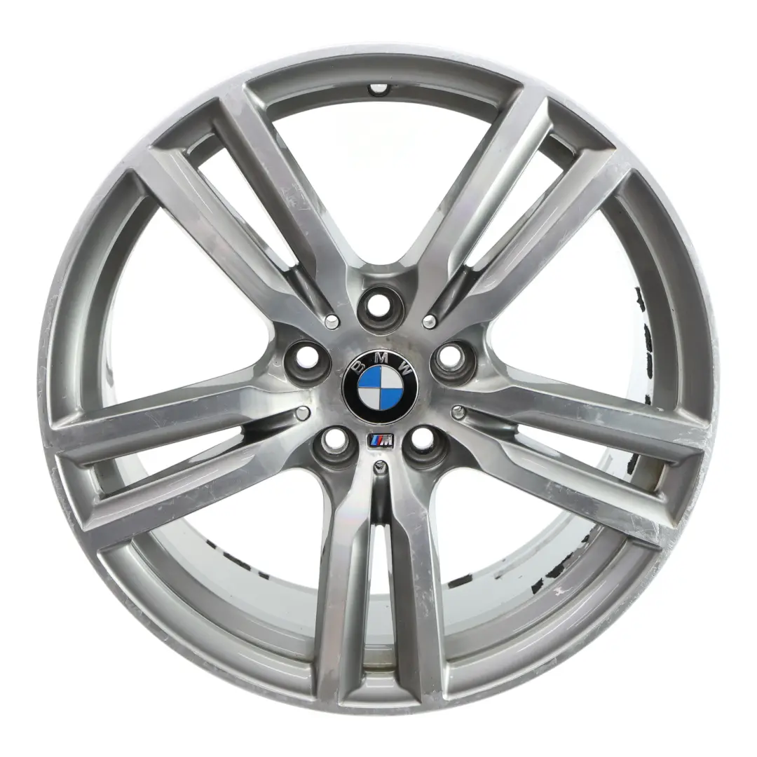  Llanta aleación BMW F45 F46 Gris Férrico 18" M Doble Radio 486 ET:57 8J - SKU 7848602-2 - Número de pieza 7848602