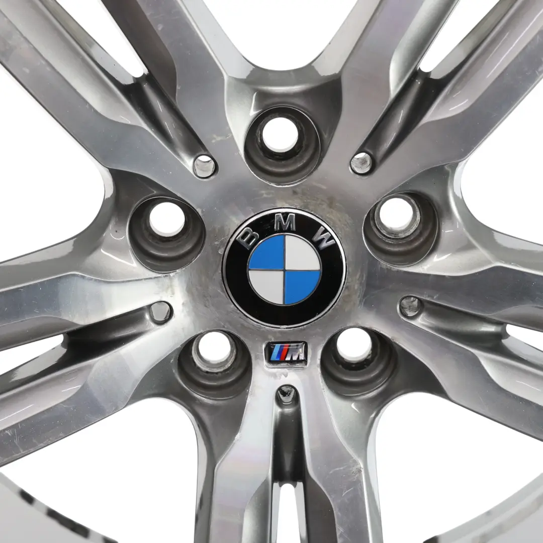 BMW F45 F46 Ferric Jante en alliage gris 18" M Double rayon 486 ET:57 8J - SKU 7848602-2 - Numéro de pièce 7848602