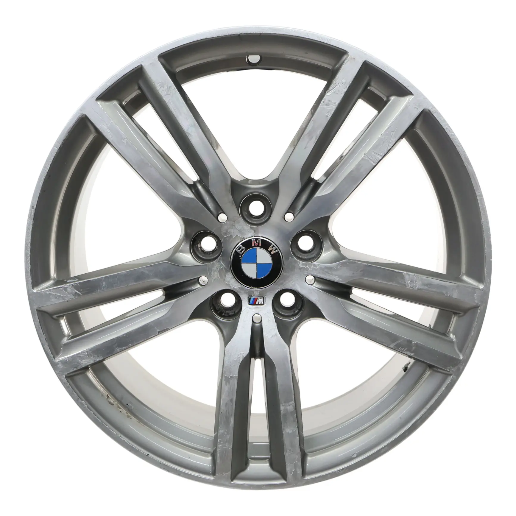 Wheel Rim BMW F45 F46 Ferric Grey Alloy 18" M Double Spoke 486 ET:57 8J 7848602