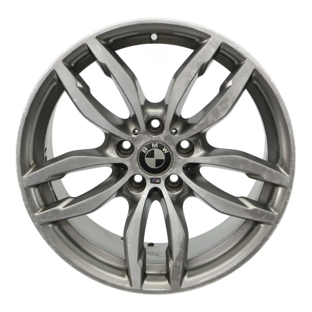 Rim BMW X3 F25 X4 F26 Alloy 19" M Double Spoke 622 9,5J ET:48 to Wheel with Part number 7849662 Wheel Rim BMW X3 F25 X4 F26 Alloy 19" M Double Spoke 622 9,5J ET:48 - SKU 7849662-4 - Part number 7849662