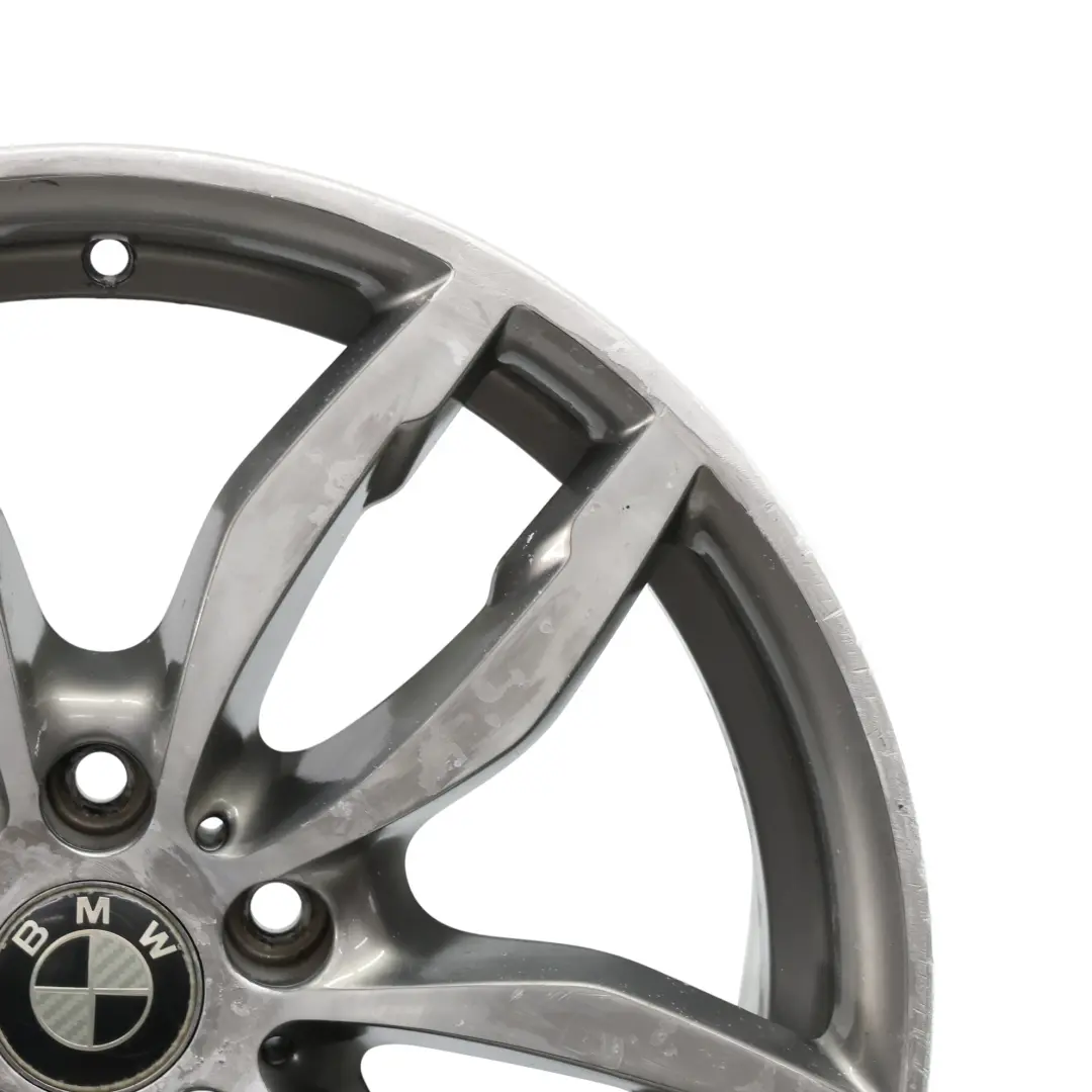 Rim BMW X3 F25 X4 F26 Alloy 19" M Double Spoke 622 9,5J ET:48 to Wheel with Part number 7849662 Wheel Rim BMW X3 F25 X4 F26 Alloy 19" M Double Spoke 622 9,5J ET:48 - SKU 7849662-4 - Part number 7849662