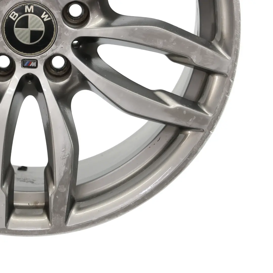 Rim BMW X3 F25 X4 F26 Alloy 19" M Double Spoke 622 9,5J ET:48 to Wheel with Part number 7849662 Wheel Rim BMW X3 F25 X4 F26 Alloy 19" M Double Spoke 622 9,5J ET:48 - SKU 7849662-4 - Part number 7849662