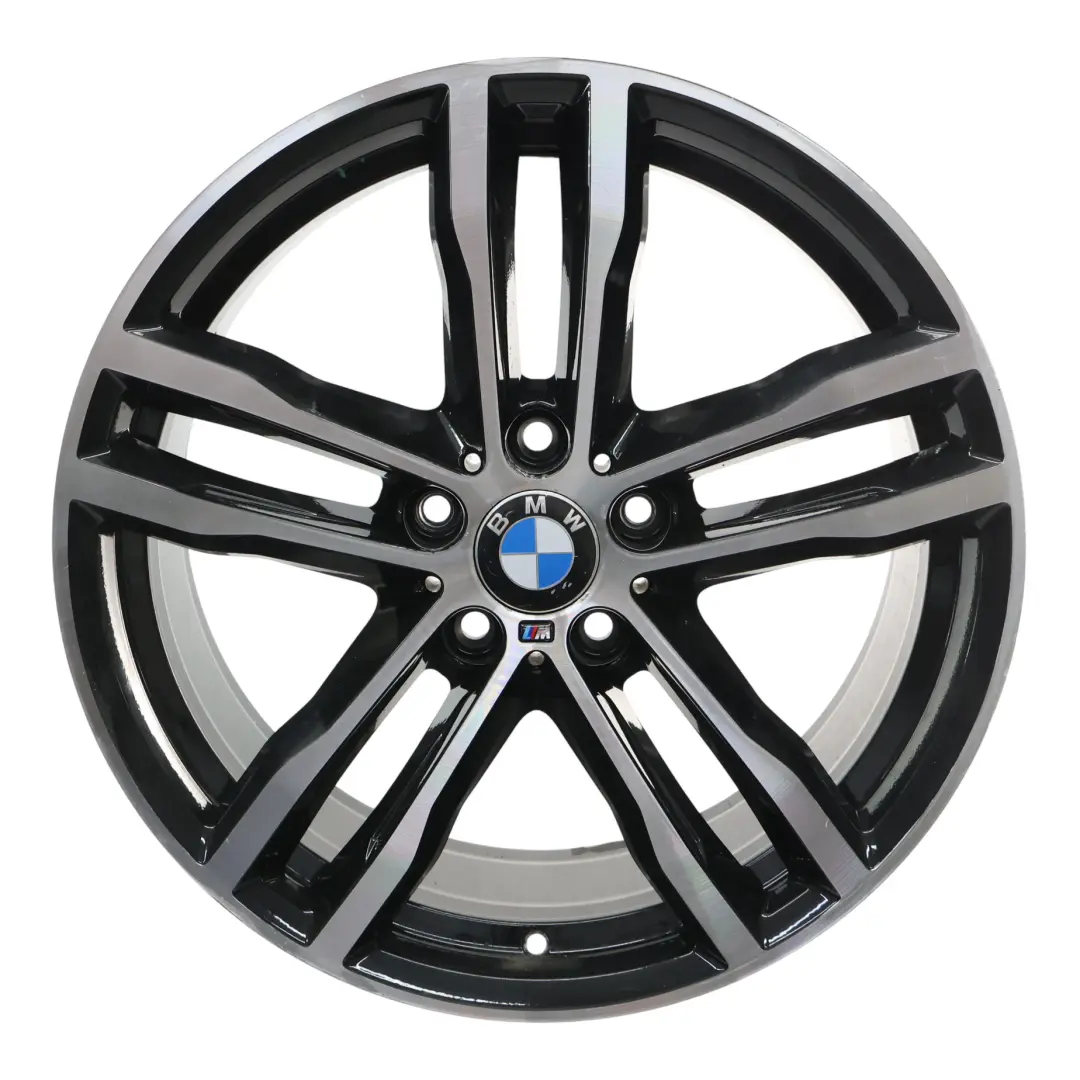 Alloy Wheel Rim 19" 8,5J ET:47 M Double Spoke 704 to BMW F30 F31 F32 Rear with Part number 7856711 BMW F30 F31 F32 Rear Alloy Wheel Rim 19" 8,5J ET:47 M Double Spoke 704 - SKU 7856711-1 - Part number 7856711