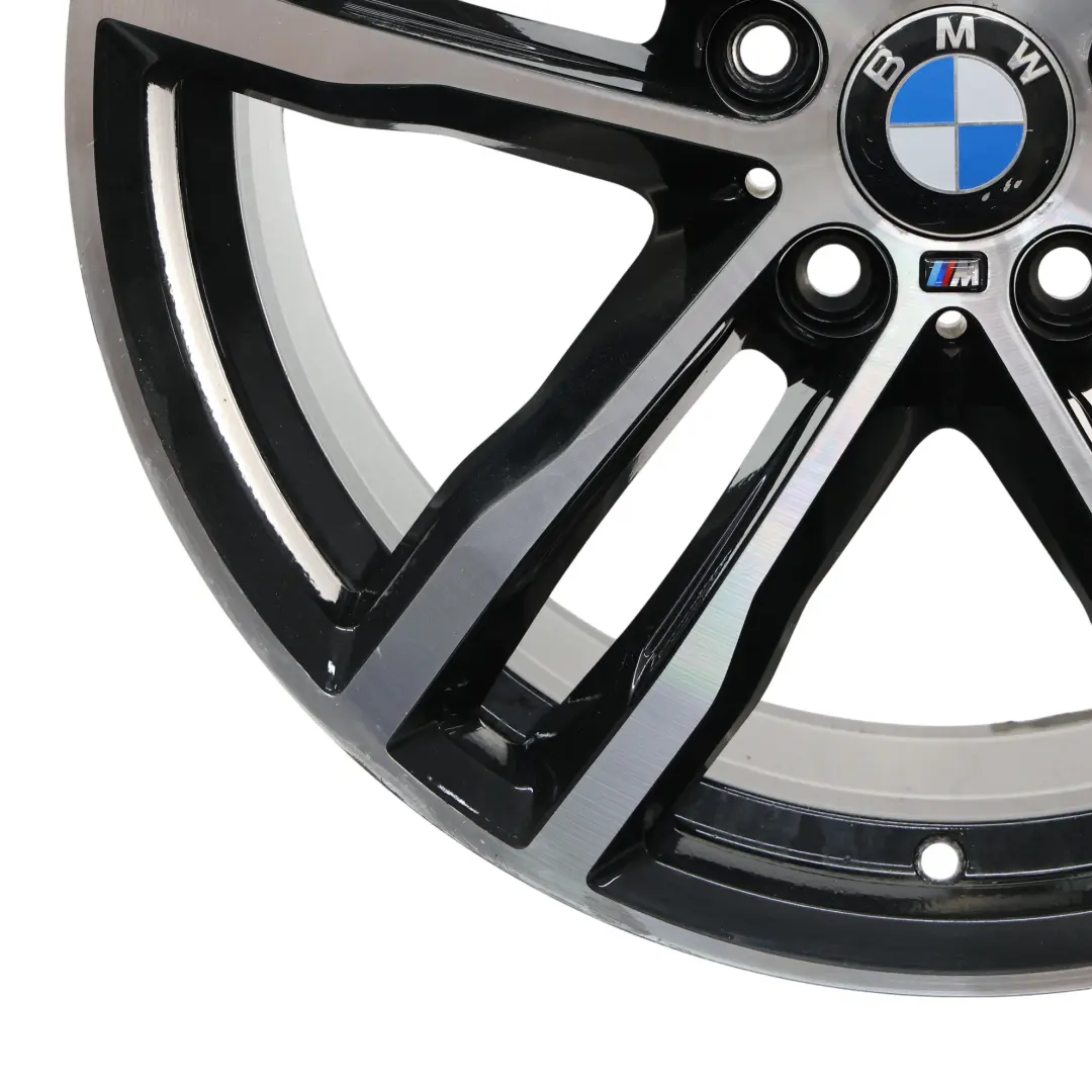 Alloy Wheel Rim 19" 8,5J ET:47 M Double Spoke 704 to BMW F30 F31 F32 Rear with Part number 7856711 BMW F30 F31 F32 Rear Alloy Wheel Rim 19" 8,5J ET:47 M Double Spoke 704 - SKU 7856711-1 - Part number 7856711