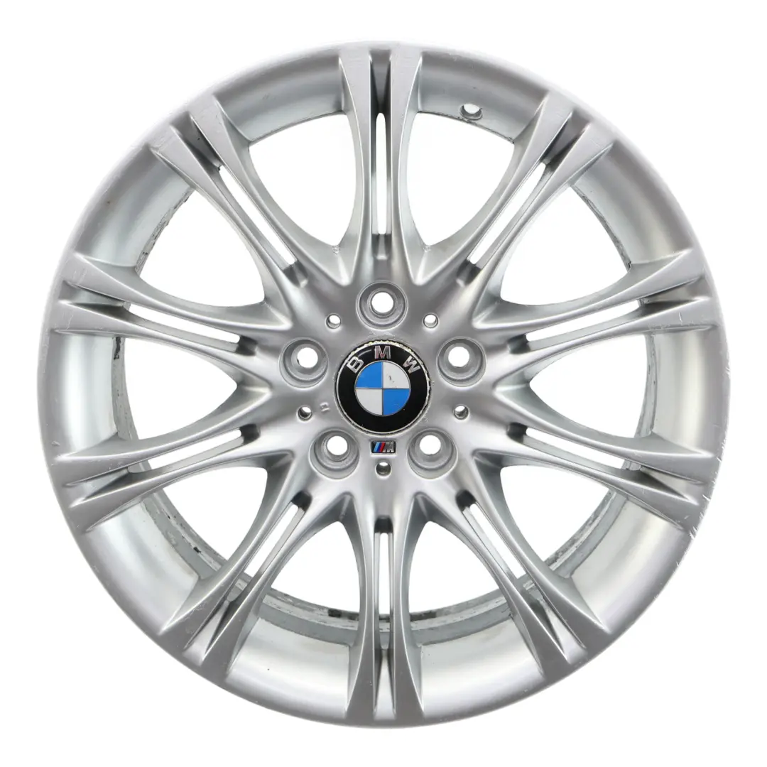 BMW E46 Z4 E85 Silver Front Alloy Wheel Rim 18" 8J ET:47 M Double Spoke 135 - SKU 7896470-2 - Part number 7896470