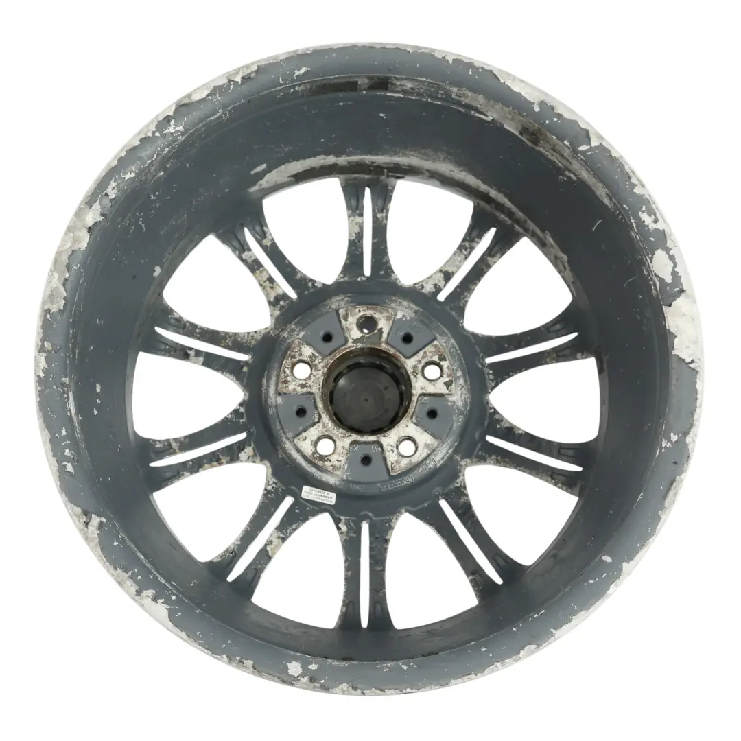 BMW E46 Z4 E85 Silver Front Alloy Wheel Rim 18" 8J ET:47 M Double Spoke 135 - SKU 7896470-2 - Part number 7896470