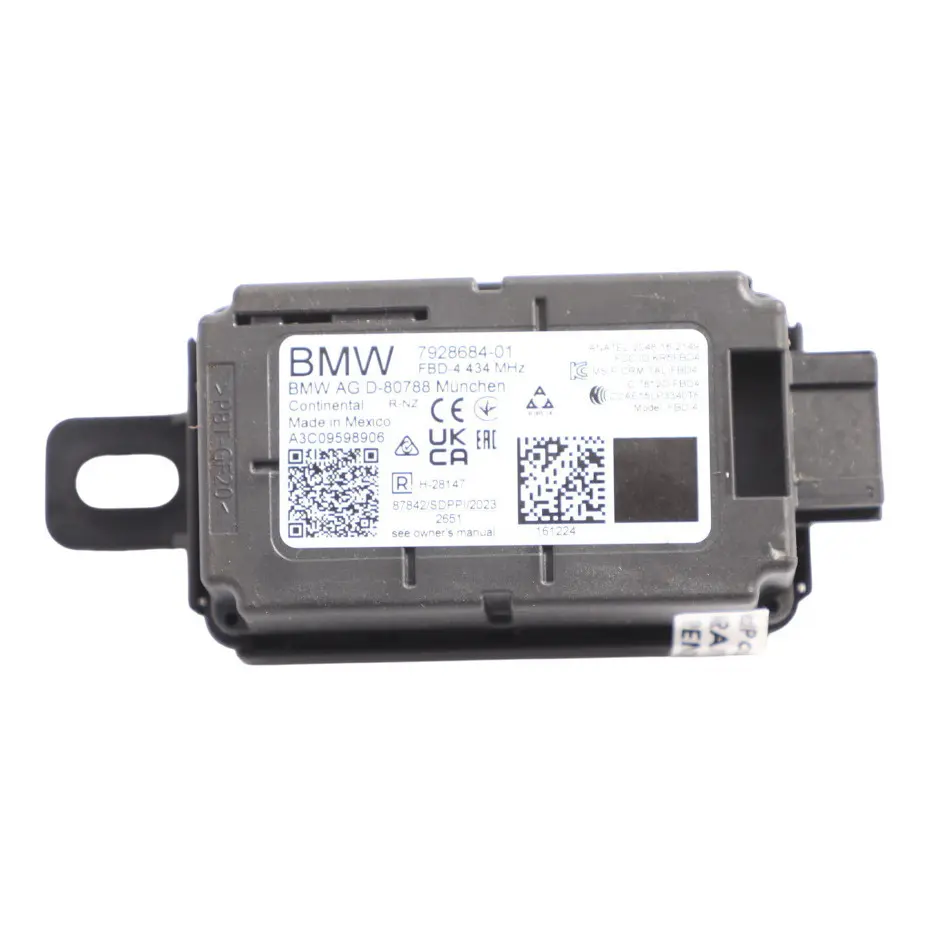 BMW G60 U06 Mini F65 Radio Remote Control Receiver Module Unit 434 MHz - SKU 7928684 - Part number 7928684