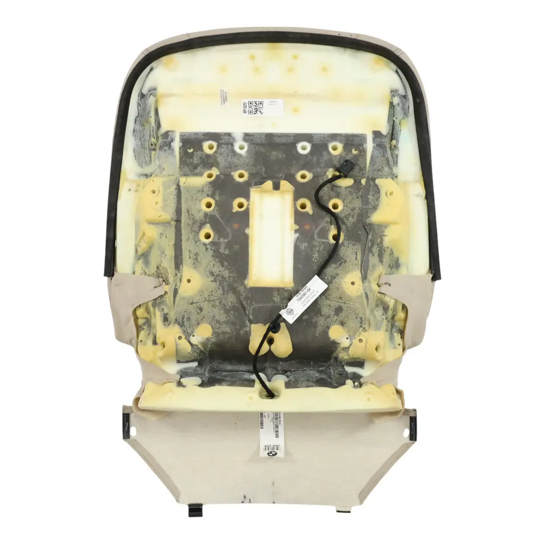BMW F30 F31 Asiento Deportivo Delantero Izquierdo Cubierta Cuero Dakota Oyster - SKU 7942318 - Número de pieza 7942318