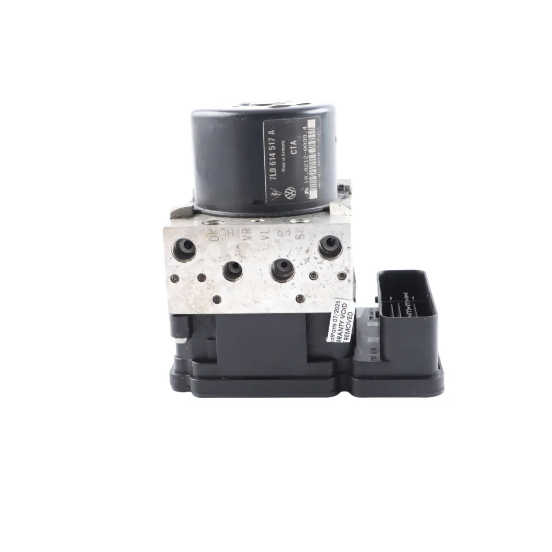 7L Brake Pump ABS Module Braking Control Unit to Volkswagen Touareg with Part number 7L0614517A Volkswagen Touareg 7L Brake Pump ABS Module Braking Control Unit - SKU 7L0614517A - Part number 7L0614517A