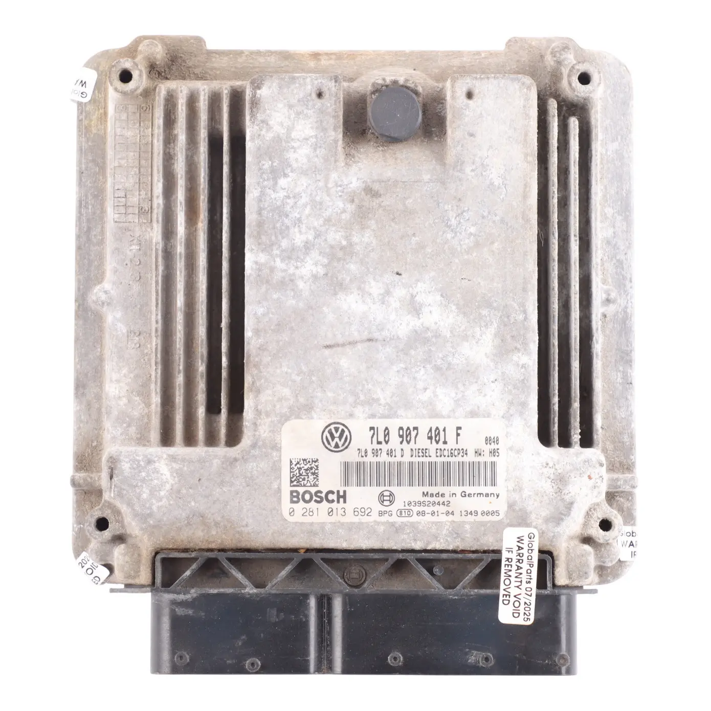 Volkswagen Touareg 3.0 TDI BKS 225HP Engine Control ECU 7L0907401F Automatic