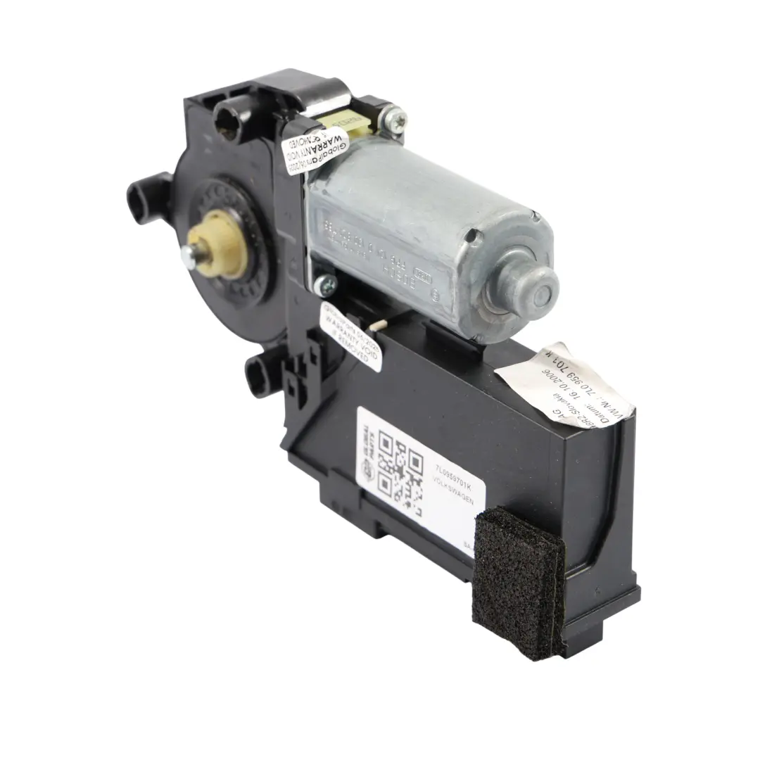 7L Front Window Lifter Motor Regulator Right O/S Volkswagen Touareg - SKU 7L0959701K - Part number 7L0959701K