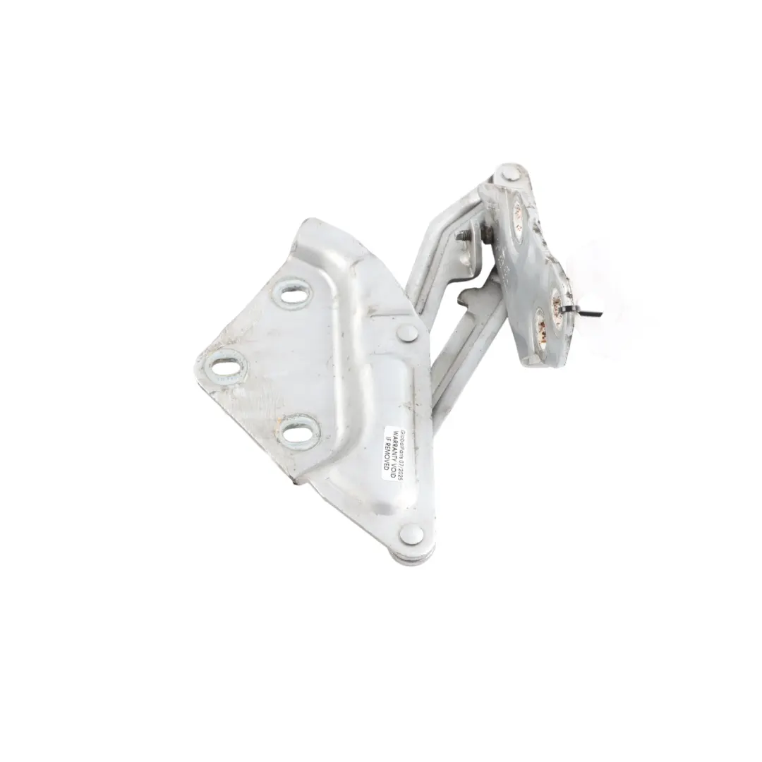 VW Touareg 7L Charnière Capot Avant Gauche Argent Réfléchissant A7W 7L6823301A - SKU 7L6823301B-RES - Numéro de pièce 7L6823301B