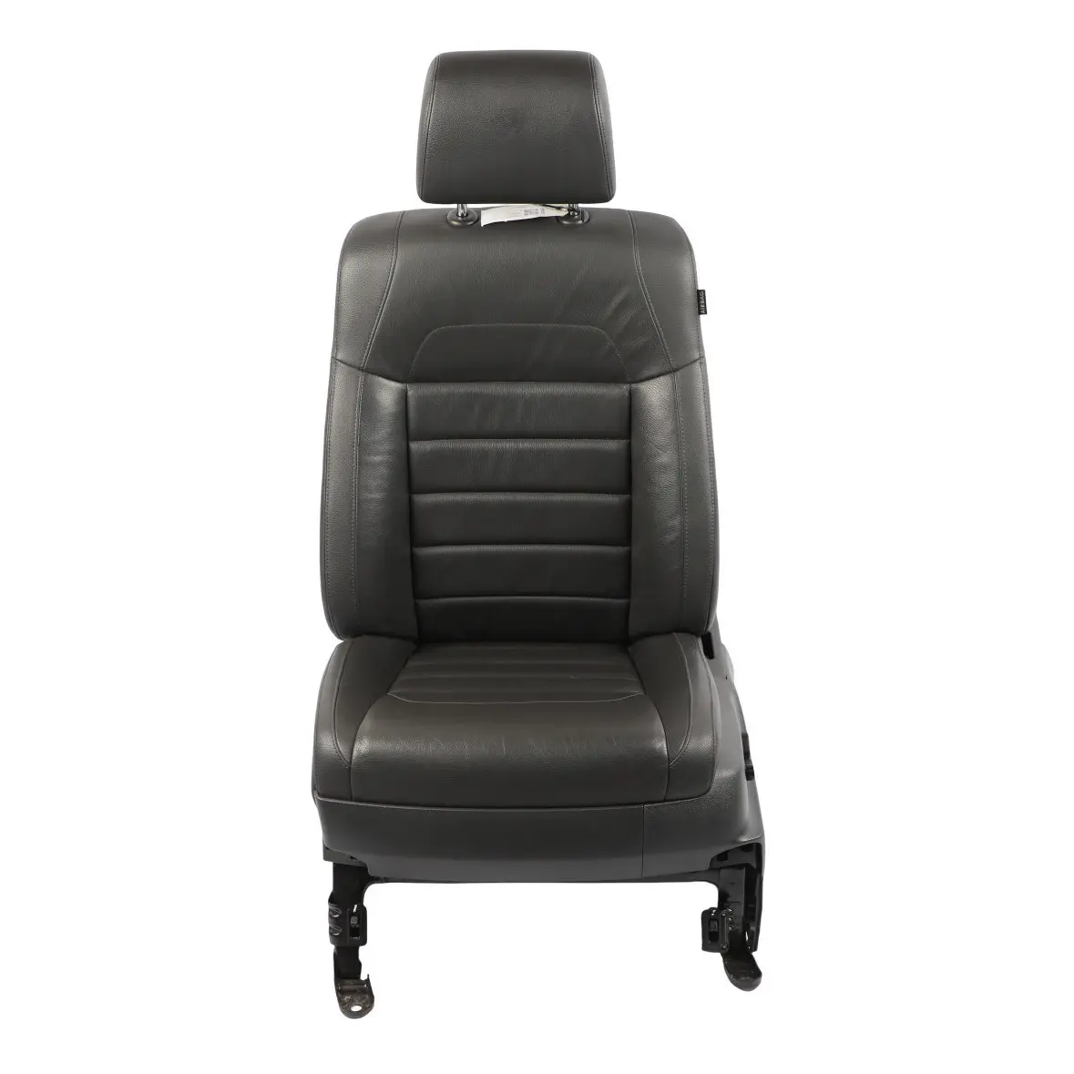 VW Volkswagen Touareg 7L Front Seat Heated Electric Left N/S Leather Black