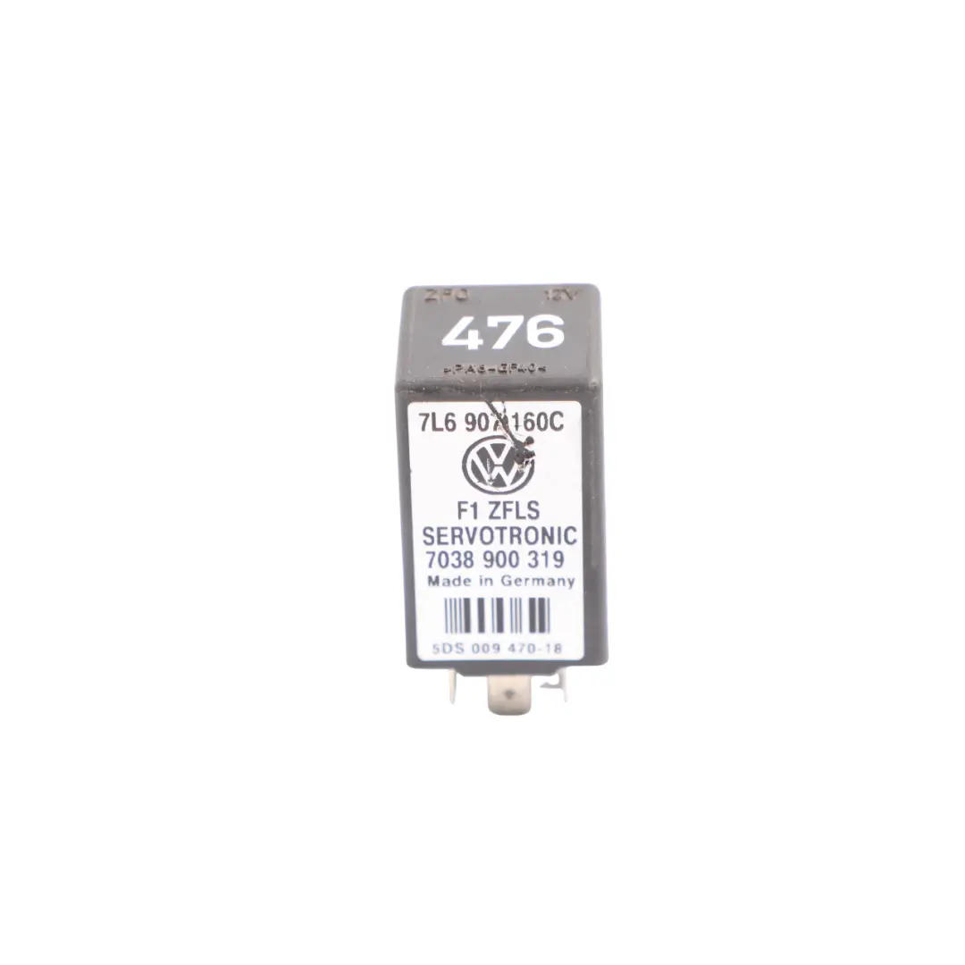 Volkswagen VW Touareg 7L Relay Unit Servotronic Module 8 Pins - SKU 7L6907160 - Part number 7L6907160