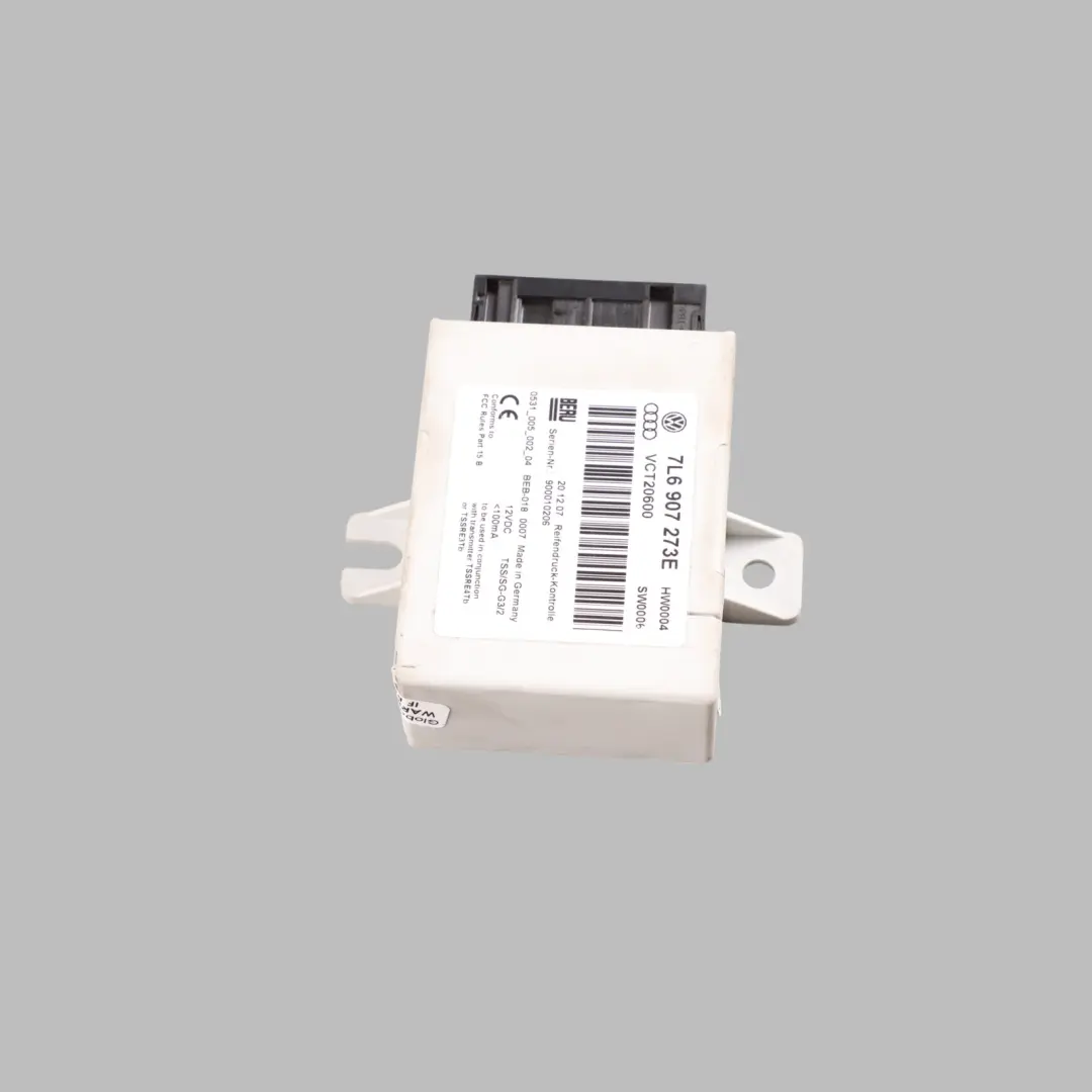 7L Tyre Pressure Control Unit Module ECU to VW Volkswagen Touareg with Part number 7L6907273E VW Volkswagen Touareg 7L Tyre Pressure Control Unit Module ECU - SKU 7L6907273E - Part number 7L6907273E