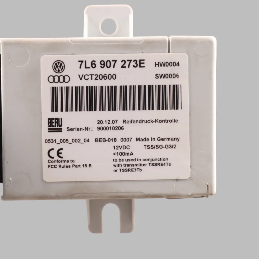 VW Volkswagen Touareg 7L Tyre Pressure Control Unit Module ECU - SKU 7L6907273E - Part number 7L6907273E