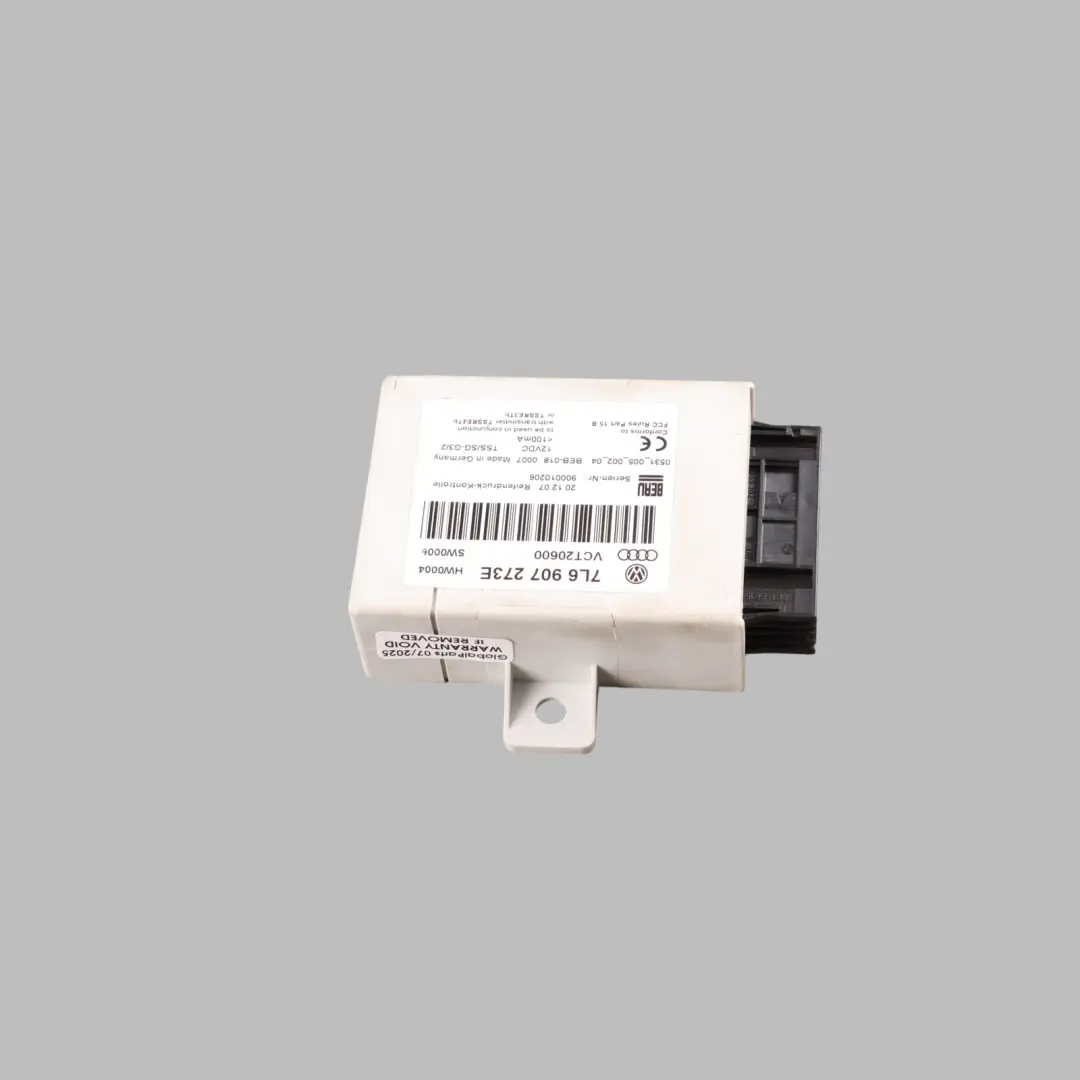 VW Volkswagen Touareg 7L Tyre Pressure Control Unit Module ECU - SKU 7L6907273E - Part number 7L6907273E