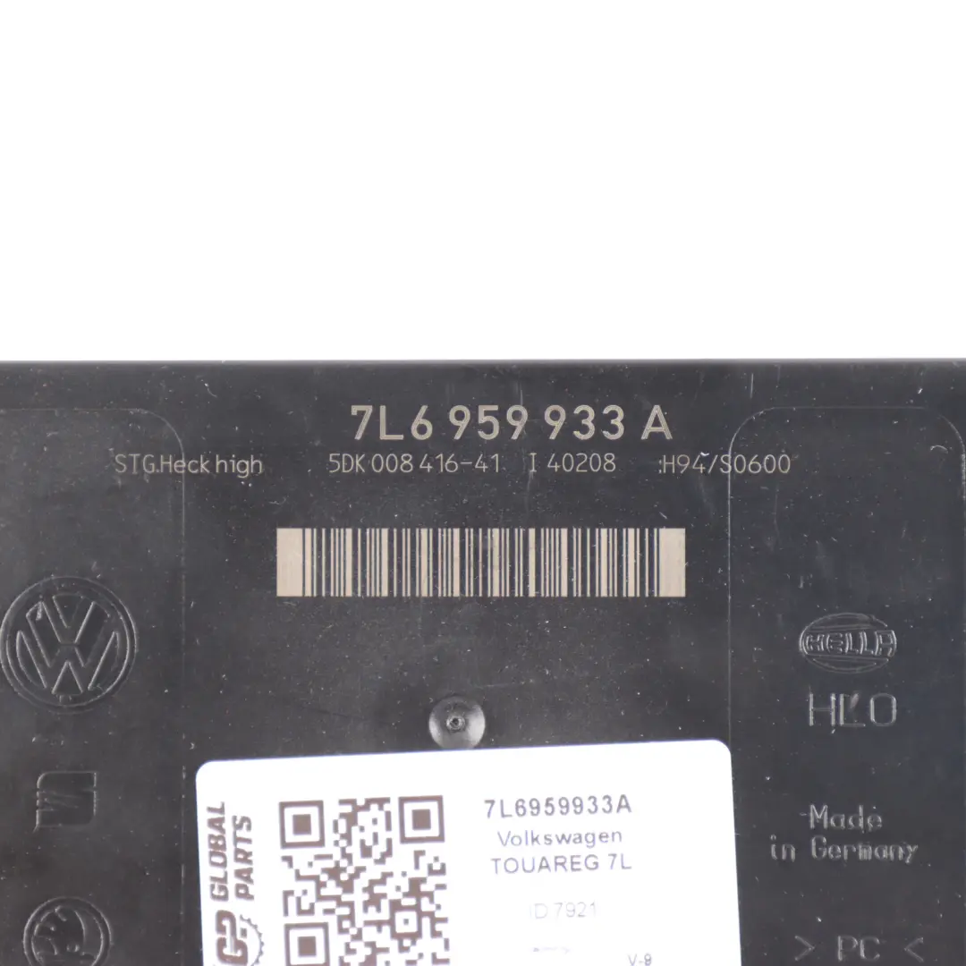 Volkswagen Touareg 7L Control Comfort Unit Module Unit ECU - SKU 7L6959933A - Part number 7L6959933A