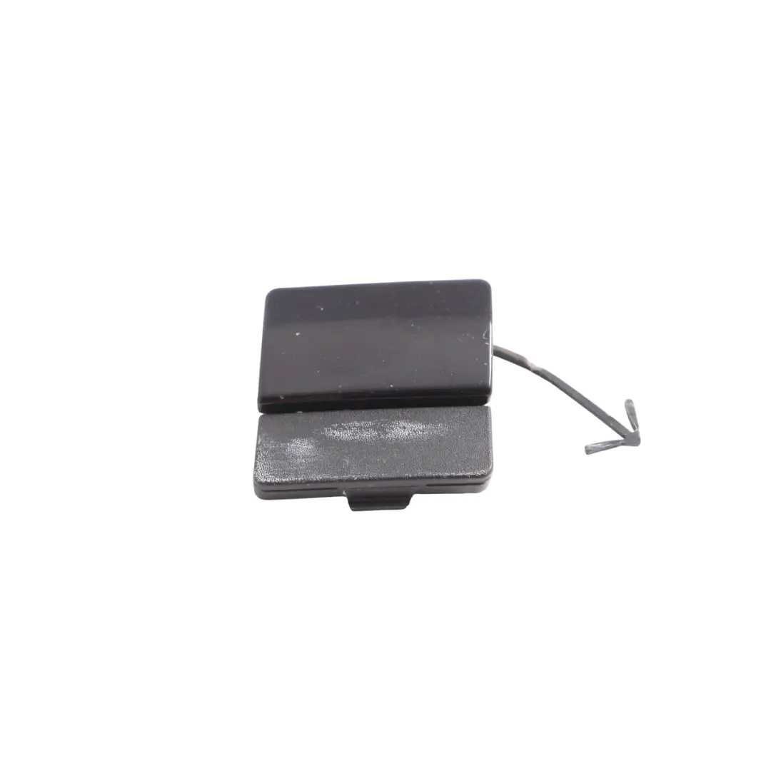 Volkswagen Sharan 7N Front Bumper Tow Eye Cover Deep Black Pearl - C9X - SKU 7N0807205-DBL - Part number 7N0807205
