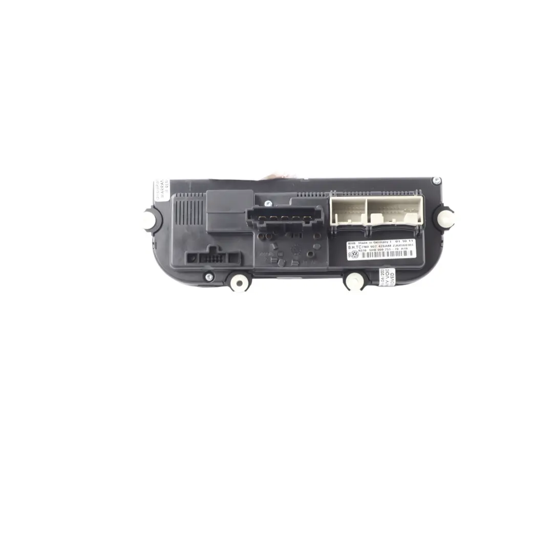 Mk6 VI A/C Heater Climate Control Panel Switch to Volkswagen Golf with Part number 7N0907426AM Volkswagen Golf Mk6 VI A/C Heater Climate Control Panel Switch - SKU 7N0907426AM - Part number 7N0907426AM