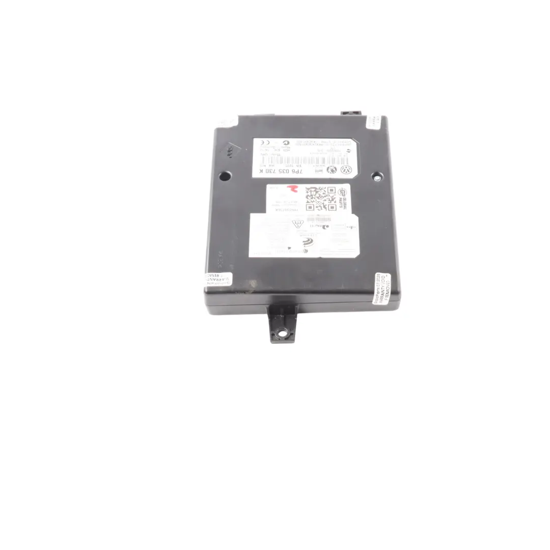 Volkswagen New Beetle Mk3 Bluetooth Módulo Control Interfaz ECU - SKU 7P6035730K - Número de pieza 7P6035730K