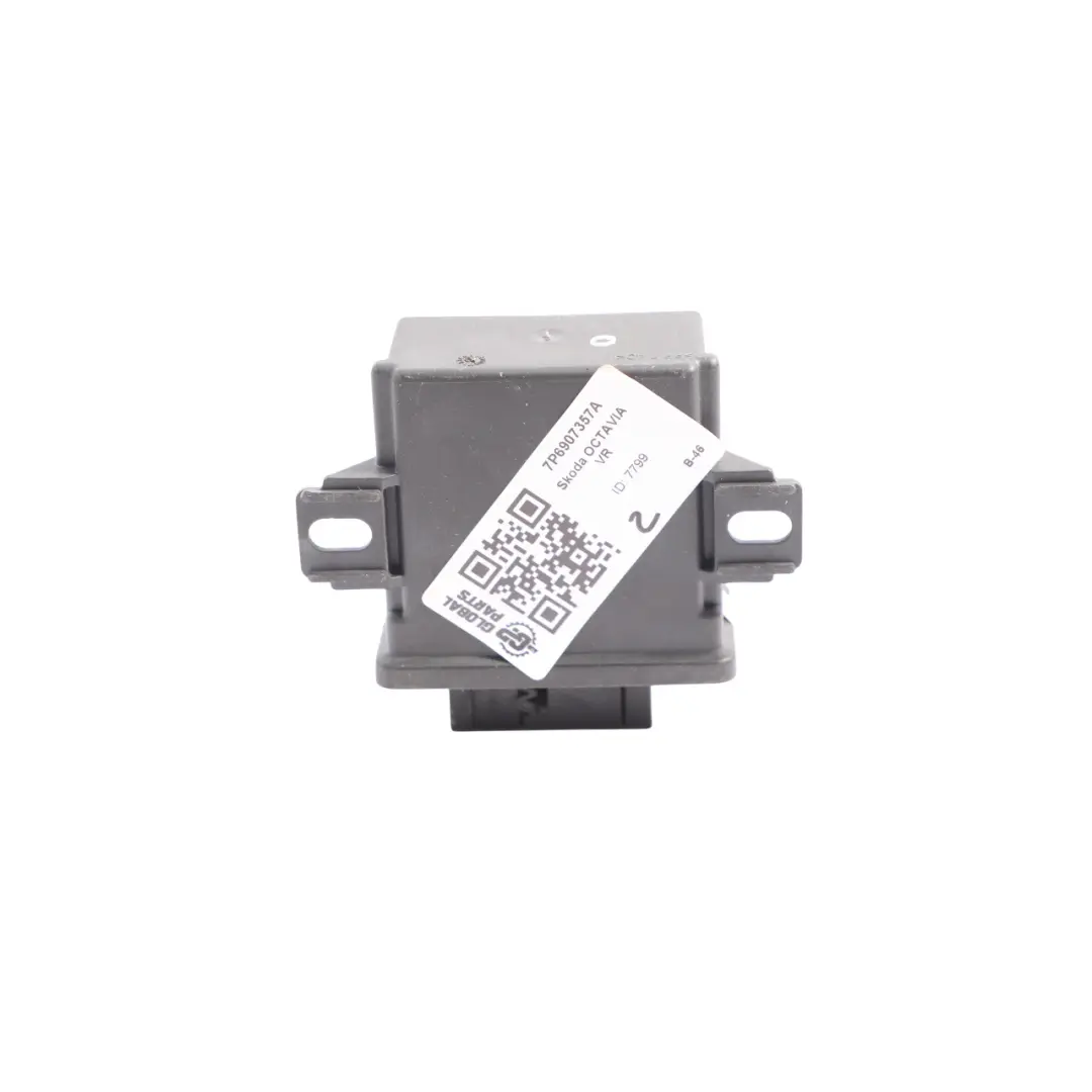 Skoda Octavia 5E Lampada Anteriore Faro Range Control Module Unit ECU - SKU 7P6907357A - Numero di parte 7P6907357A