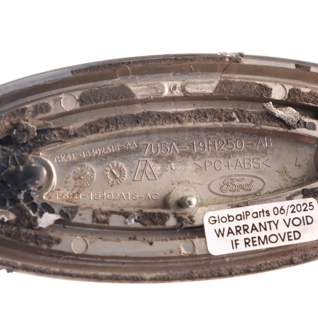 TTG Rear Door Badge Emblem Logo to Ford Transit Custom VI with Part number 7U5A19H250AB Ford Transit Custom VI TTG Rear Door Badge Emblem Logo - SKU 7U5A19H250AB - Part number 7U5A19H250AB