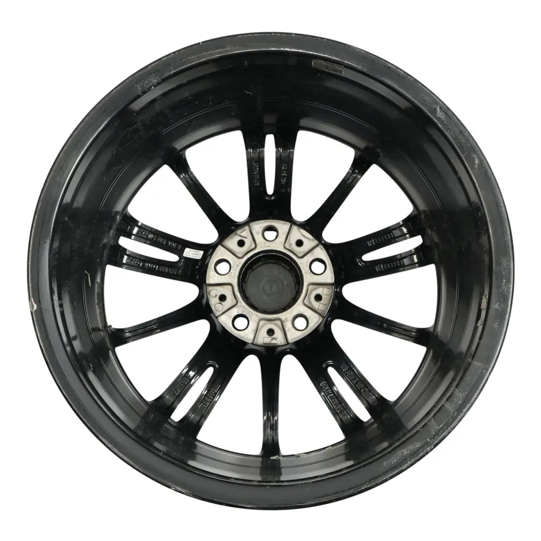 BMW E90 E91 E92 E93 Noir Jante Alliage Avant 18" 8J ET:34 M Spider Spoke 193 - SKU 8036933-9 - Numéro de pièce 8036933