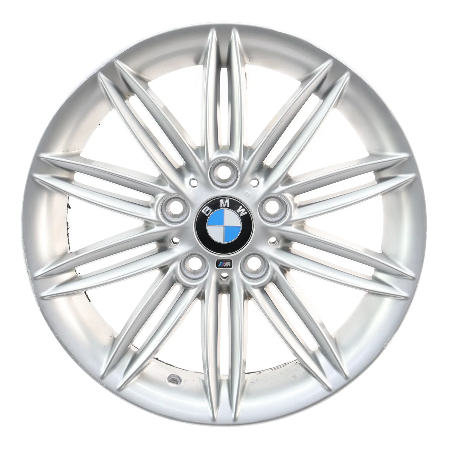 BMW E81 E82 E87 E88 Argent Jantes Alu Alliage 17 " 7J Et:47 M Rayons Doubles