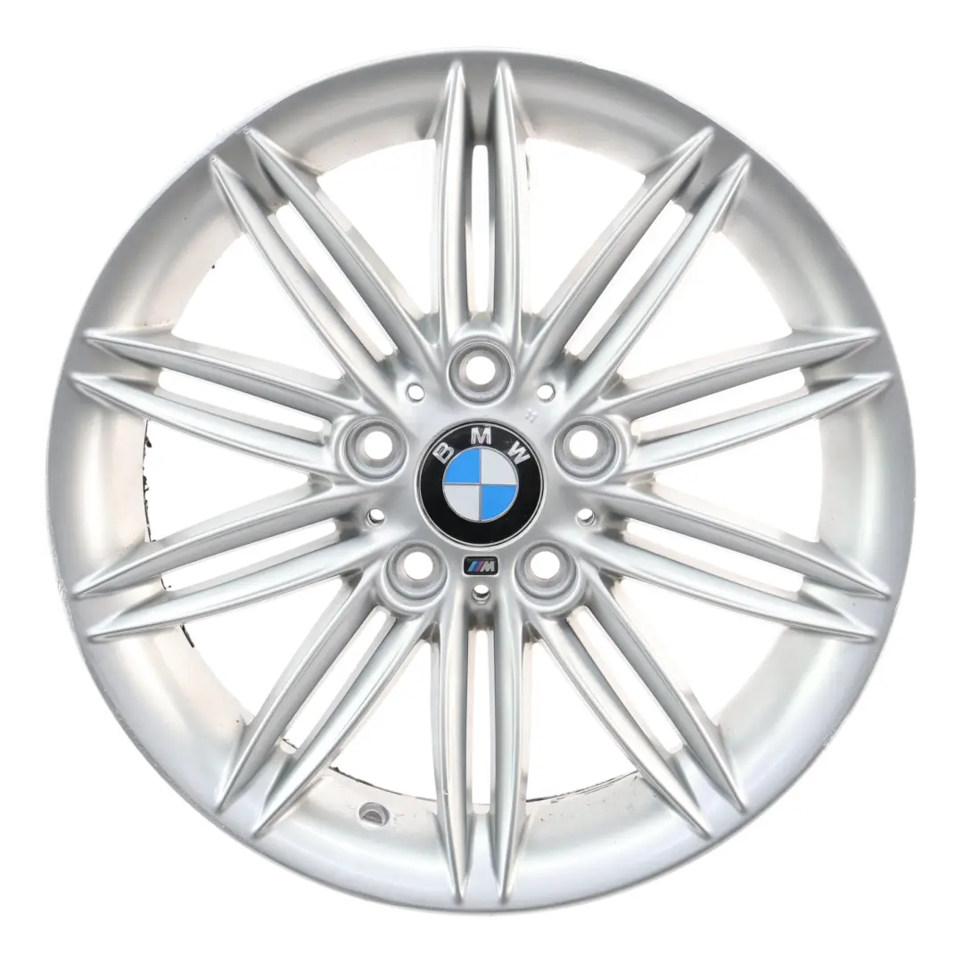 BMW E81 E82 E87 E88 Argento Allu Mini o Cerchione IN Lega 17" 7J ET:47 - SKU 8036937-6 - Numero di parte 8036937