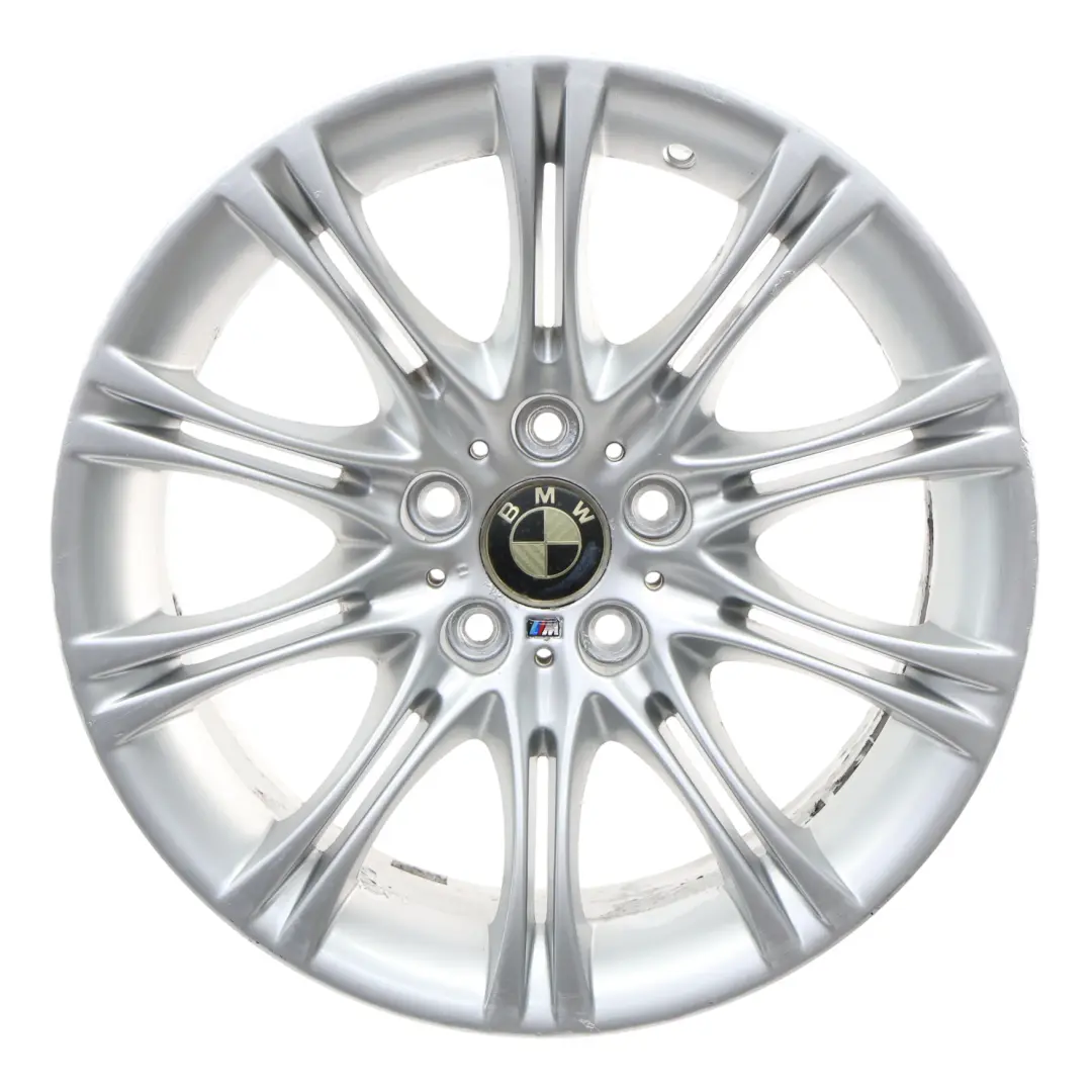 BMW E60 E61 Silver Alloy Wheel Rim 18" ET:20 8J M Double Spoke 135 - SKU 8036947-2 - Part number 8036947