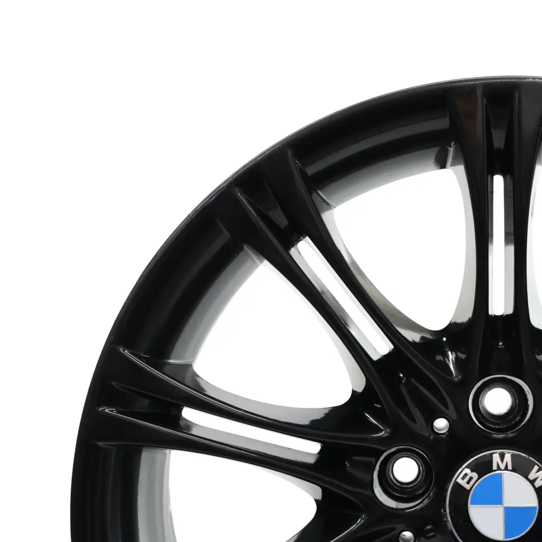 Alloy Wheel Rim 18" 8J ET:20 M Double Spoke 135 BMW E60 E61 Black - SKU 8036947-3 - Part number 8036947