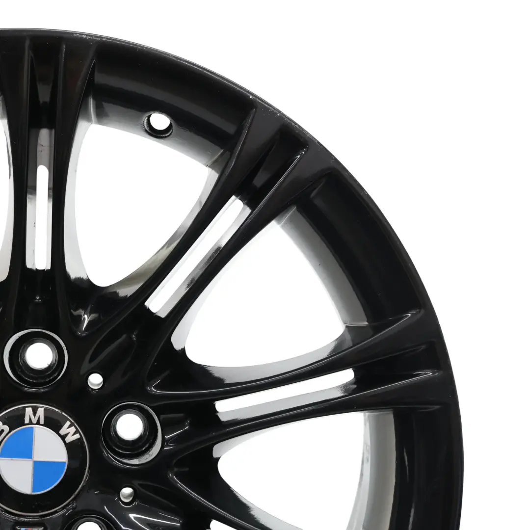 Alloy Wheel Rim 18" 8J ET:20 M Double Spoke 135 BMW E60 E61 Black - SKU 8036947-3 - Part number 8036947