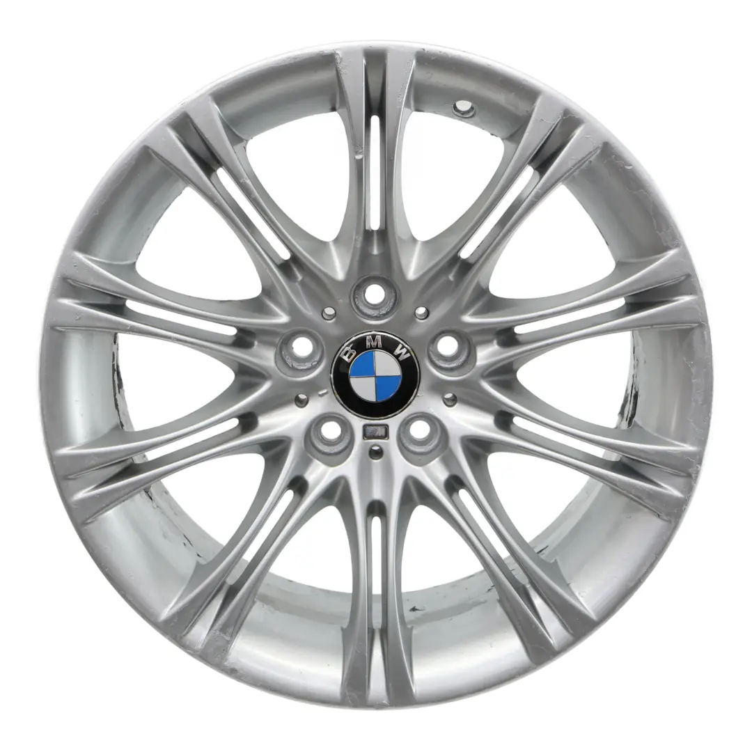 BMW E60 E61 Silver Alloy Wheel Rim 18" ET:20 8J M Double Spoke 135 - SKU 8036947-6 - Part number 8036947