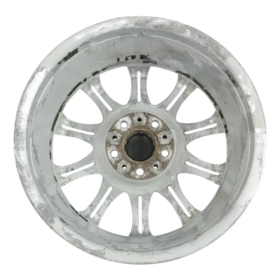 BMW E60 E61 Silver Alloy Wheel Rim 18" ET:20 8J M Double Spoke 135 - SKU 8036947-6 - Part number 8036947