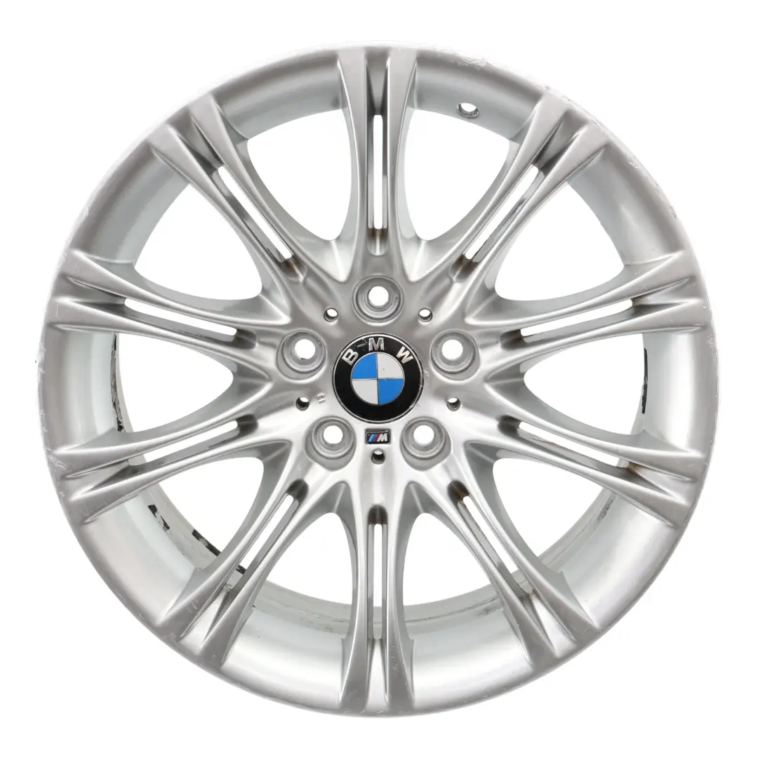 BMW E60 E61 Silver Alloy Wheel Rim 18" 8J ET:20 M Double Spoke 135 - SKU 8036947 - Part number 8036947