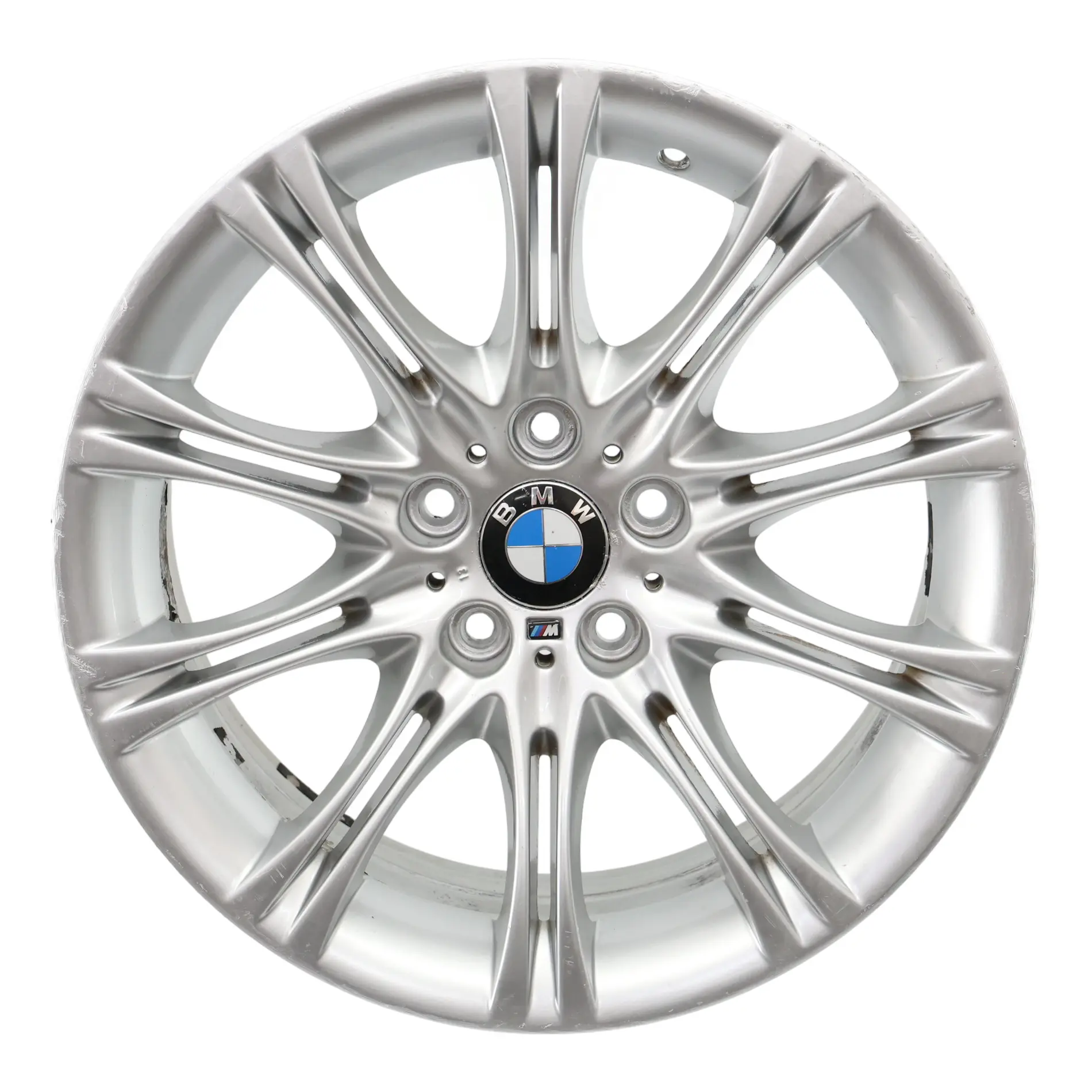 BMW E60 E61 llanta De aleacion De plata 18 "8J ET:20 M De doble radio 135