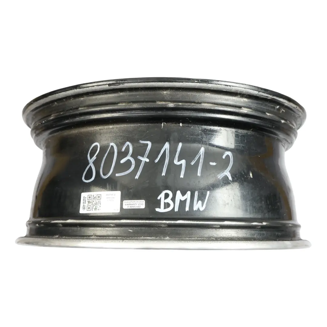 BMW E90 E91 Vorne Schwarz Alu Felge Alufelge 19" M Doppel Speiche 225 8J ET:37 - SKU 8037141-2 - Teilenummer 8037141