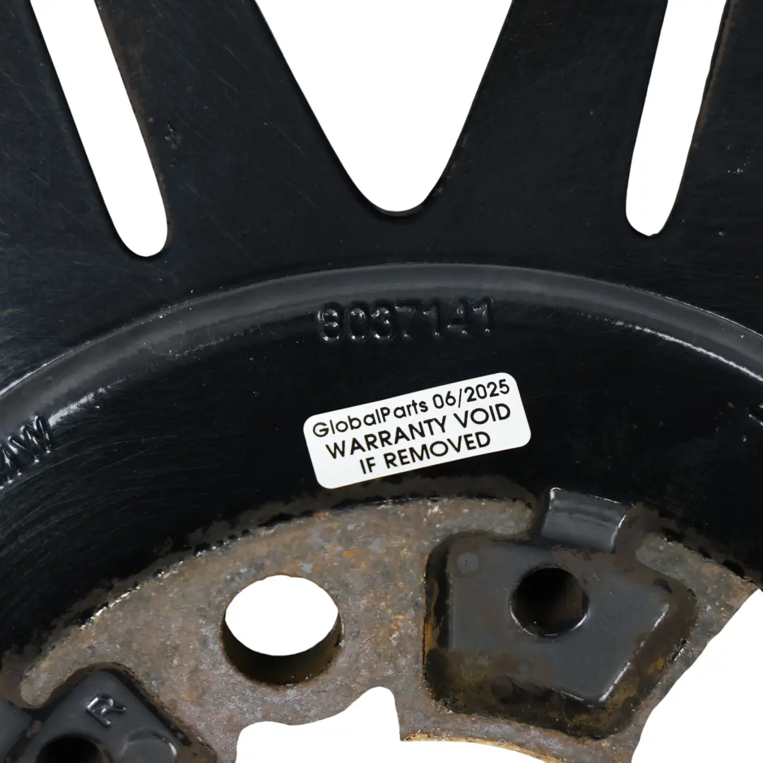BMW E90 E91 Vorne Schwarz Alu Felge Alufelge 19" M Doppel Speiche 225 8J ET:37 - SKU 8037141-2 - Teilenummer 8037141