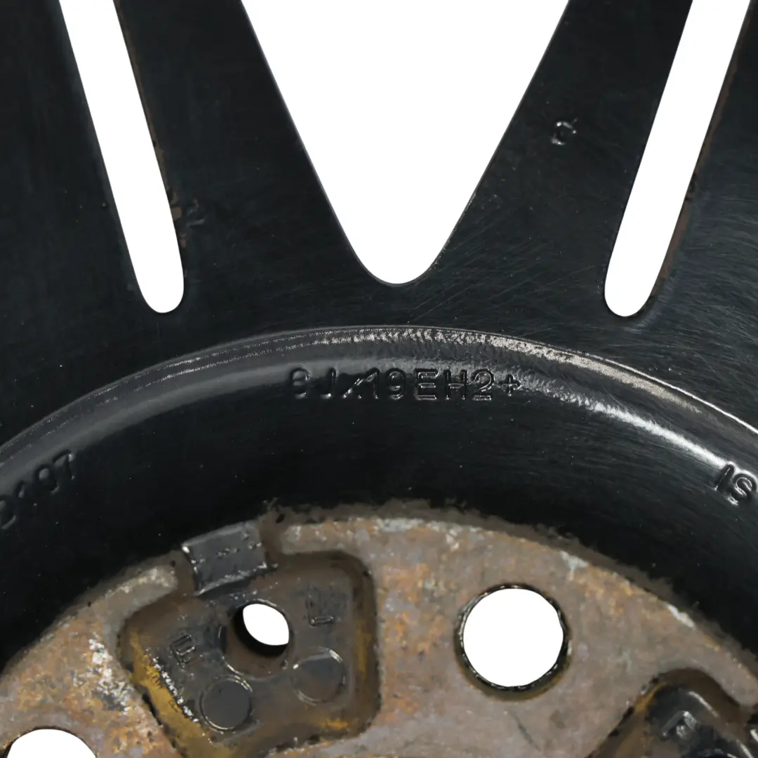 BMW E90 E91 Vorne Schwarz Alu Felge Alufelge 19" M Doppel Speiche 225 8J ET:37 - SKU 8037141-2 - Teilenummer 8037141