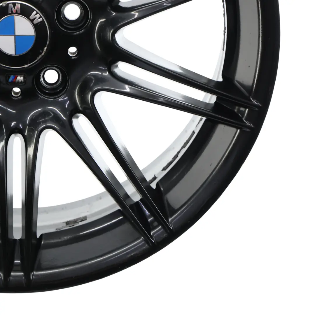 BMW E90 E91 E92 Jante Avant En Alliage Noir 19" M À Doubles Rayons 225 8J ET:37 - SKU 8037141-2 - Numéro de pièce 8037141