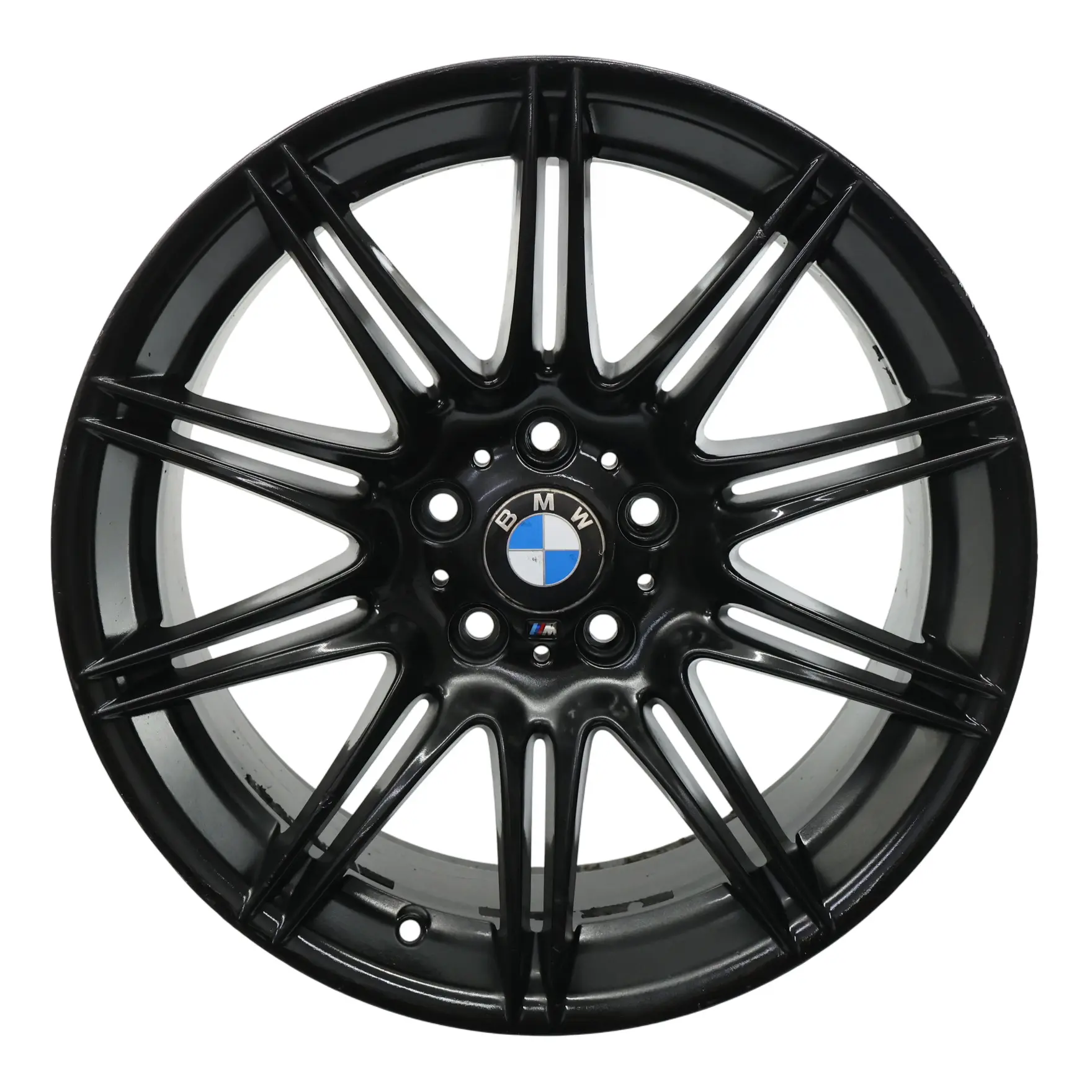 BMW E90 E91 Schwarz Hinten Alu Felge Alufelge 19" M Double Spoke 225 9J ET:39