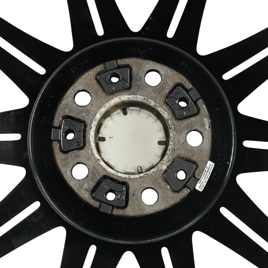 Negro llanta trasera aleación 19 "M doble radio 225 9J ET:39 para BMW E90 E91 E92 E93 con número de pieza 8037142 BMW E90 E91 E92 E93 Negro llanta trasera aleación 19 "M doble radio 225 9J ET:39 - SKU 8037142-3 - Número de pieza 8037142